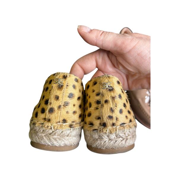 Sam Edelman Kesia Animal Print Slip-On Espadrilles Size 6.5 - Picture 6 of 8